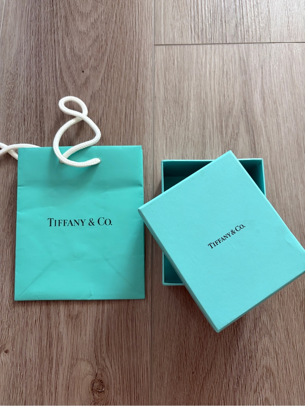 Tiffany & Co. Medium Box and Gift Bag